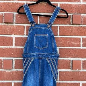NWOT Free People Random Denim Overalls